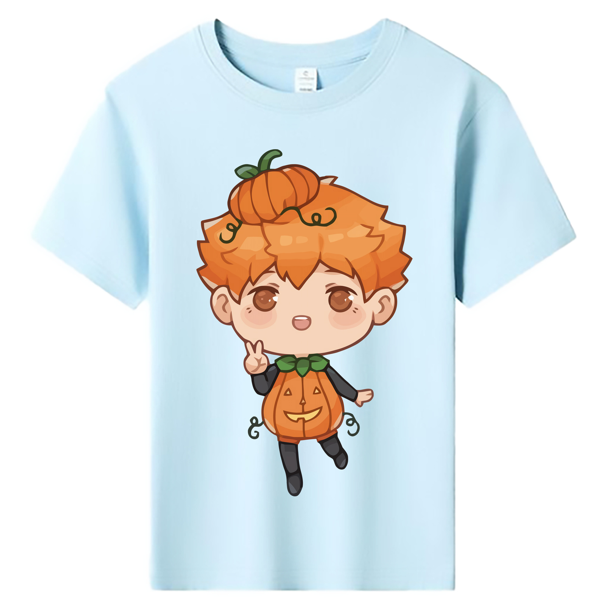 （画像用） ハイキュー!! Haikyu!! 綿100％キッズTシャツ（フロントプリント）
